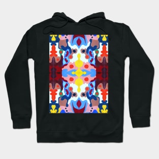 Colourful abstract design 2071 Hoodie